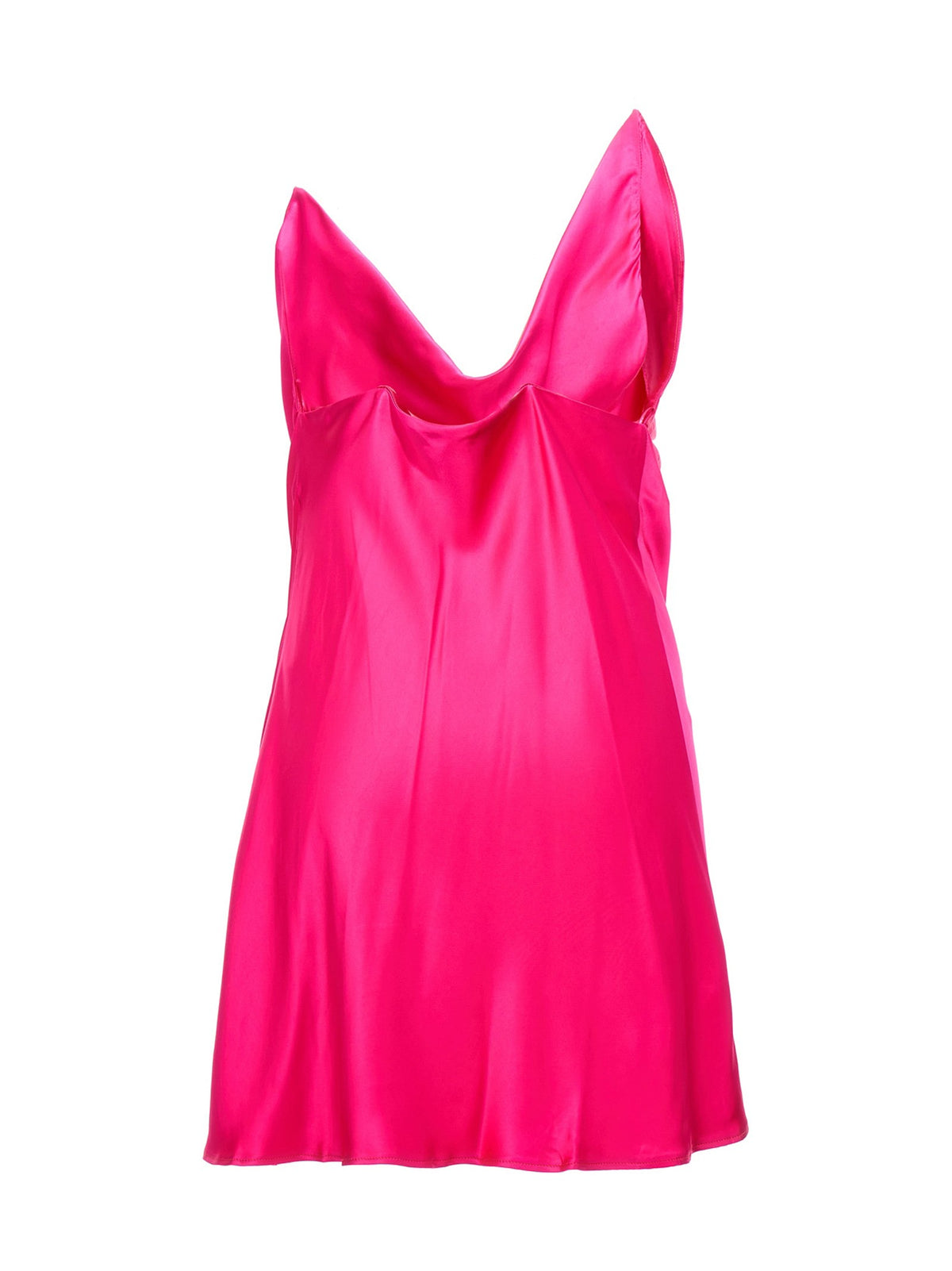Y/Project Satin Dress Pink, view 2