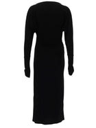 Max Mara Studio Women's Dress Salvo with Drappeggio Black, view 3