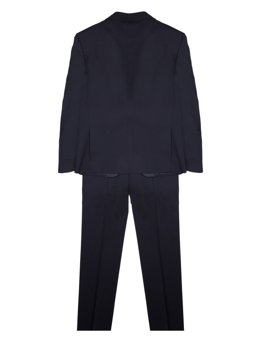 Colamarino Men's Smoking Single-Breasted Suit Blue, view 2
