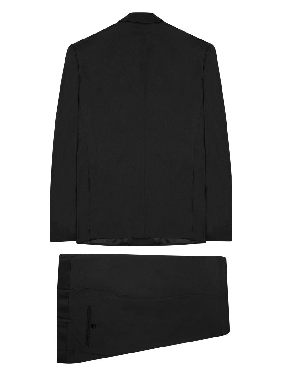 Colamarino Men's Abito Smoking Monopetto Black
