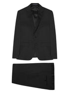 Colamarino Men's Smoking Single-Breasted Suit Black
