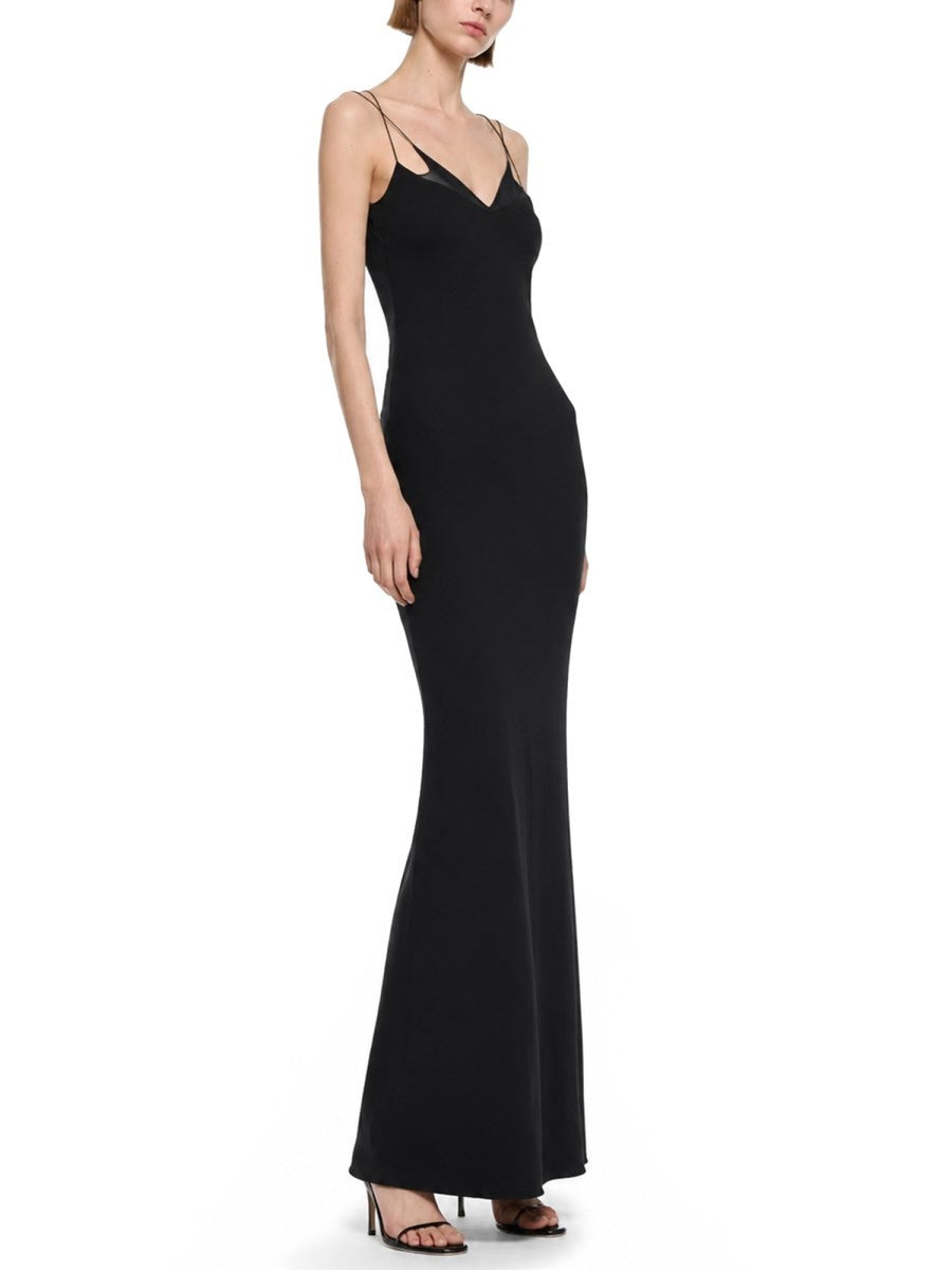Tom Ford Women's Abito Sottoveste Con Spalline Doppie Black