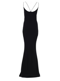 Tom Ford Women's Abito Sottoveste Con Spalline Doppie Black