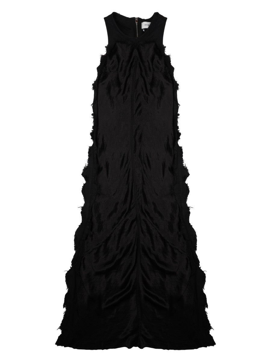 Haikure Women's Abito Toto Bull in Satin Black