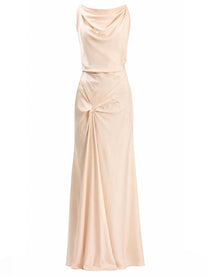 Victoria Beckham Women's Abito Twist Blue