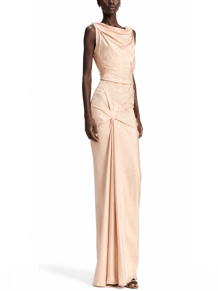 Victoria Beckham Women's Abito Twist Blue
