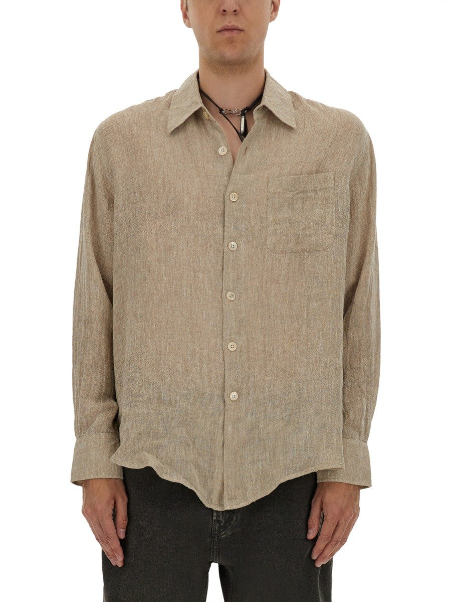 Our Legacy Men's Above Shirt Beige