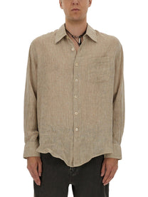 Our Legacy Men's Above Shirt Beige