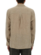Our Legacy Men's Above Shirt Beige, view 3