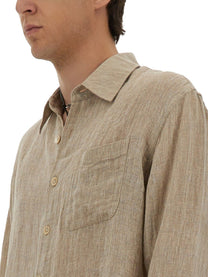 Our Legacy Men's Above Shirt Beige