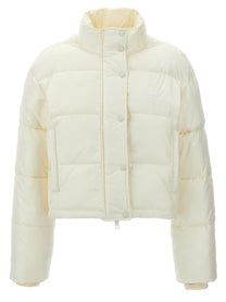courrèges AC Cropped Down Jacket White
