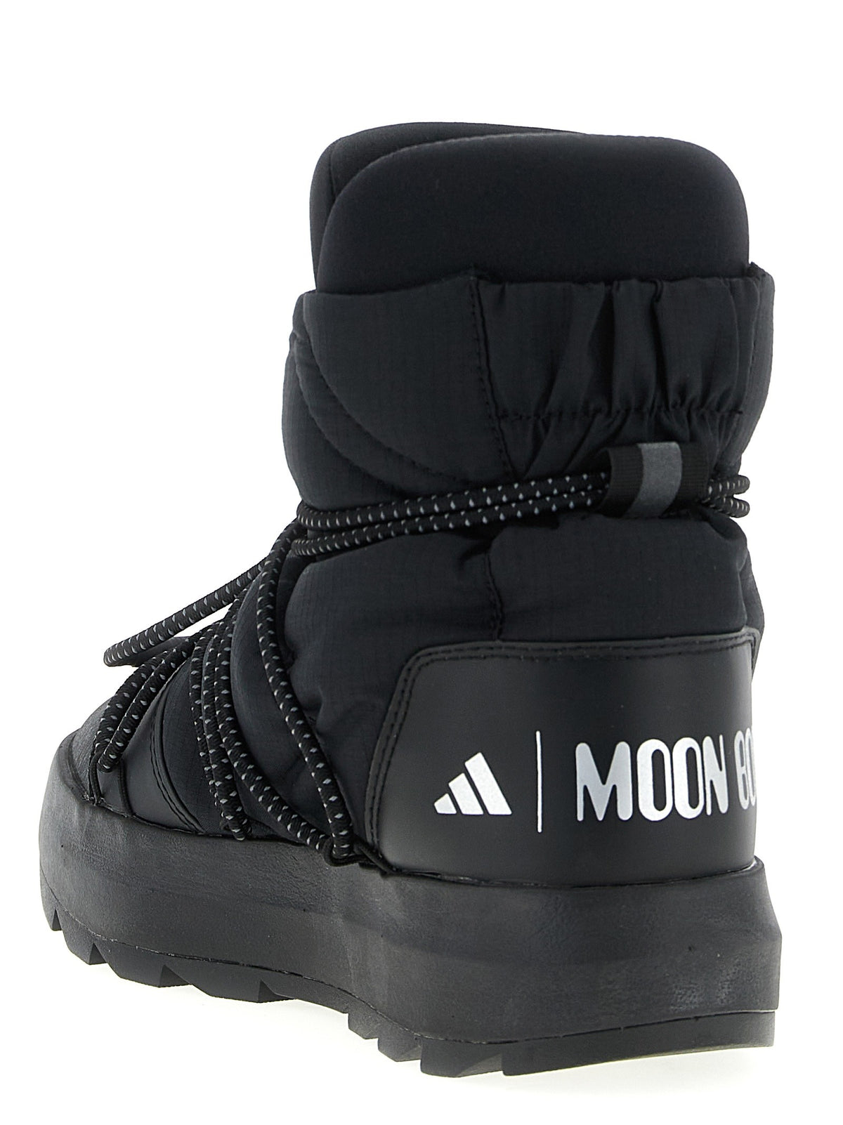 adidas Ace Adidas Moonboot Ankle Boots Black, view 3