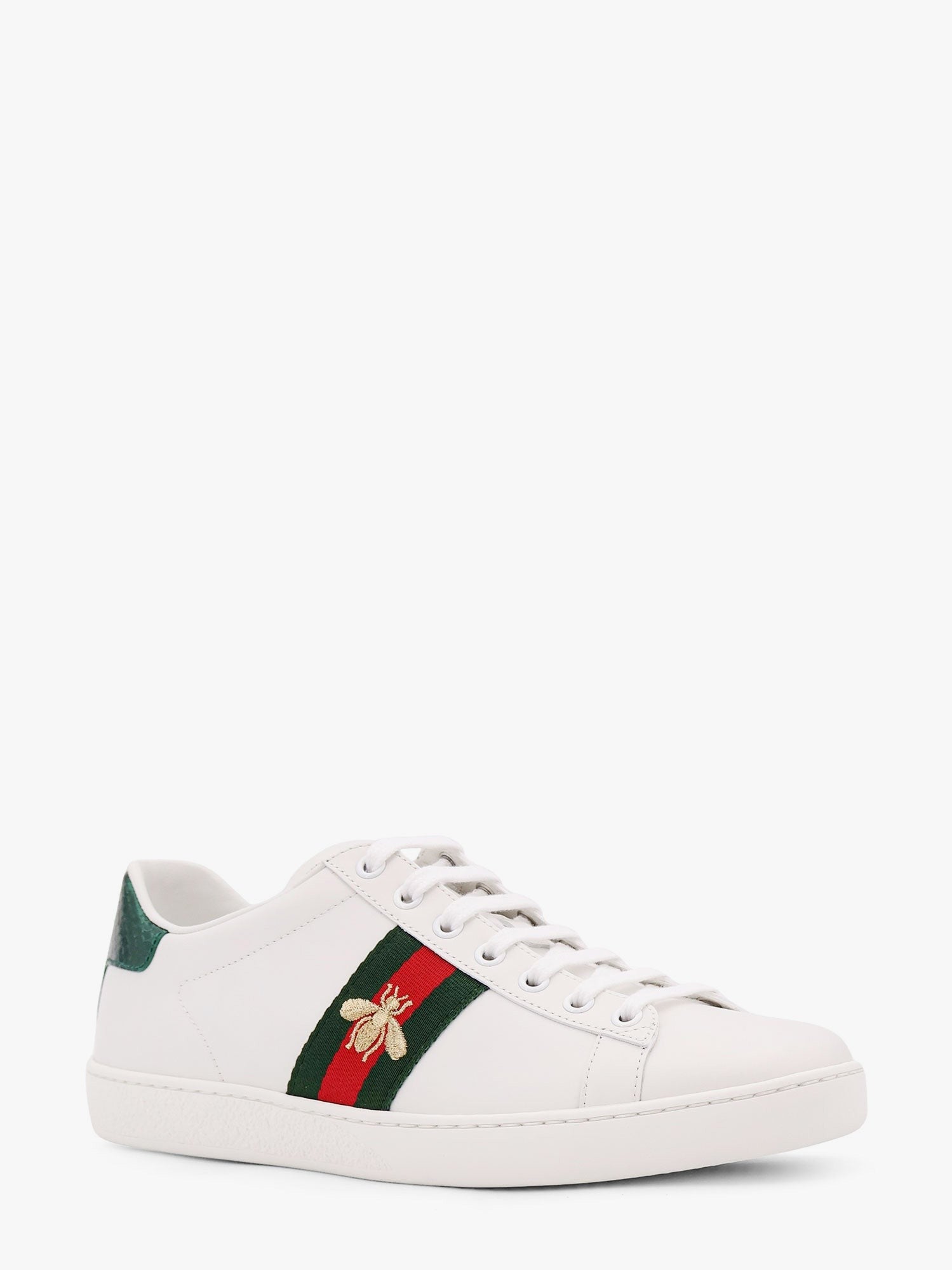 Gucci Women's Ace Leather Sneakers VERD