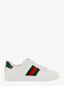 Gucci Women's Ace Leather Sneakers Green