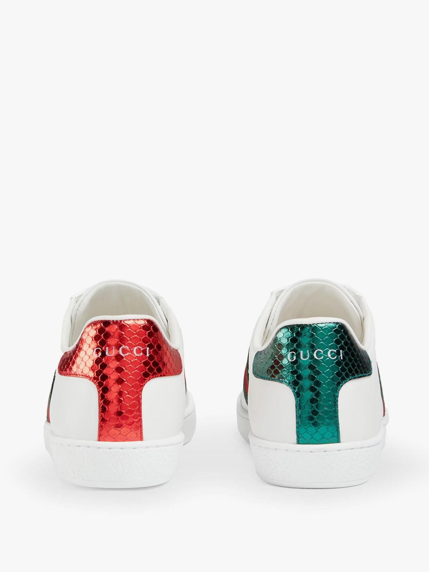 Gucci Women's Ace Leather Sneakers VERD