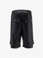 DRKSHDW Men's Acetate Bermuda Shorts Black, view 2