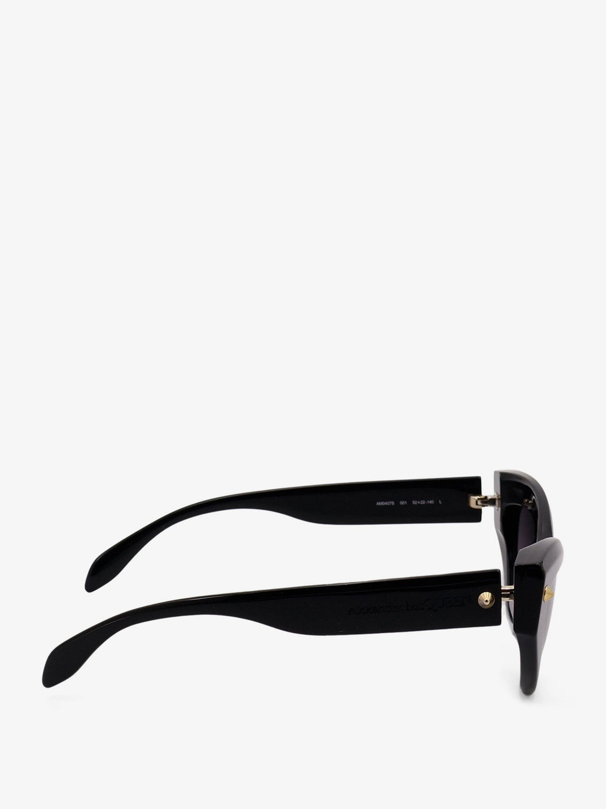 Alexander McQueen Women's Acetate Sunglasses Black, view 5