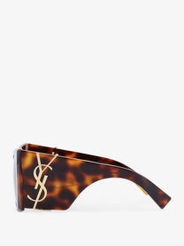 Saint Laurent Women's Acetate Sunglasses Green