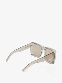 Saint Laurent Women's Acetate Sunglasses Beige