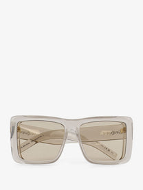 Saint Laurent Women's Acetate Sunglasses Beige