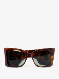 Saint Laurent Women's Acetate Sunglasses Green