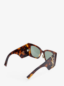 Saint Laurent Women's Acetate Sunglasses Green