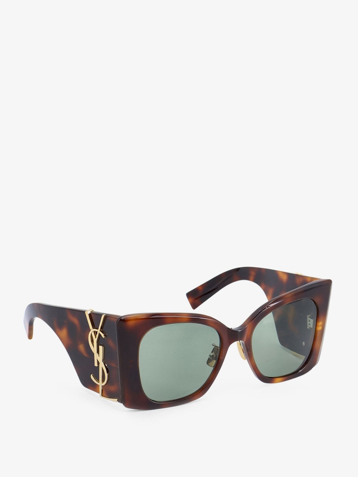 Saint Laurent Women's Acetate Sunglasses Green