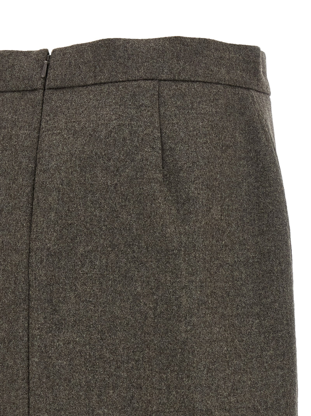 Max Mara Acinoso Skirt Brown