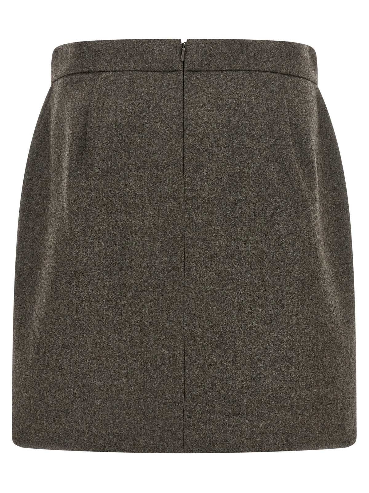 Max Mara Acinoso Skirt Brown