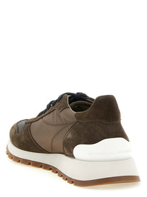 Brunello Cucinelli Active Sneakers Green