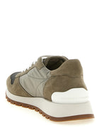 Brunello Cucinelli Active Sneakers Green, view 3