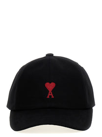 Ami Paris Adc Baseball Cap Black
