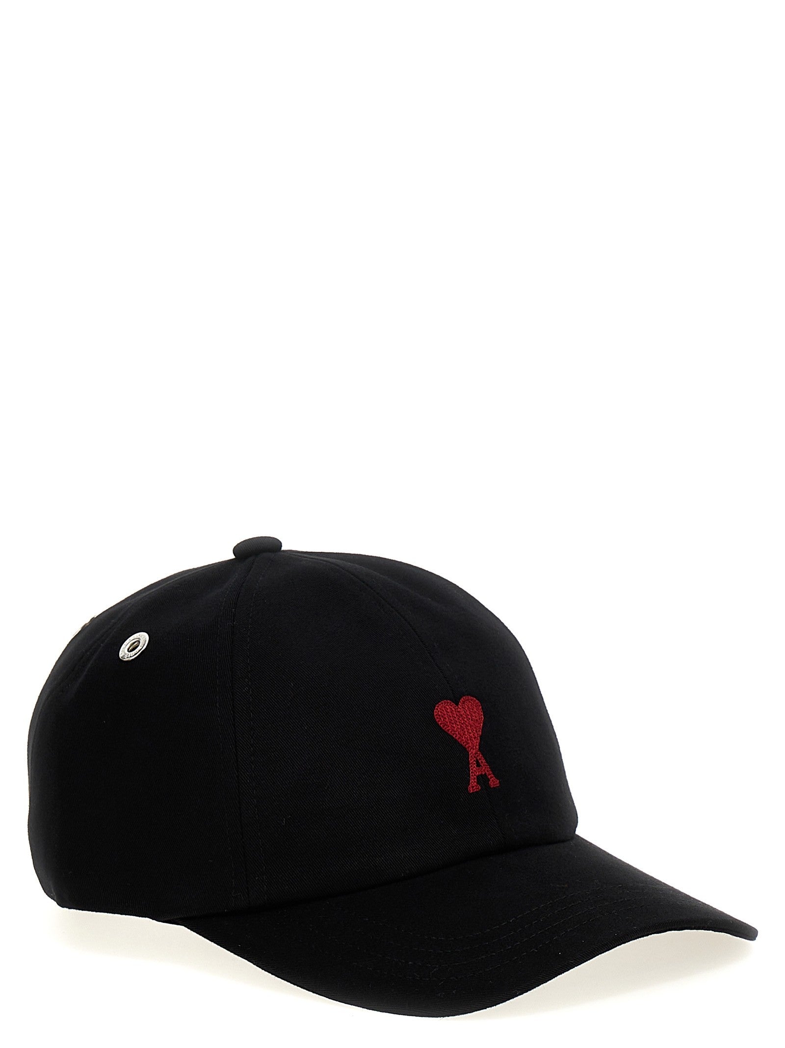 Ami Paris Adc Baseball Cap Black