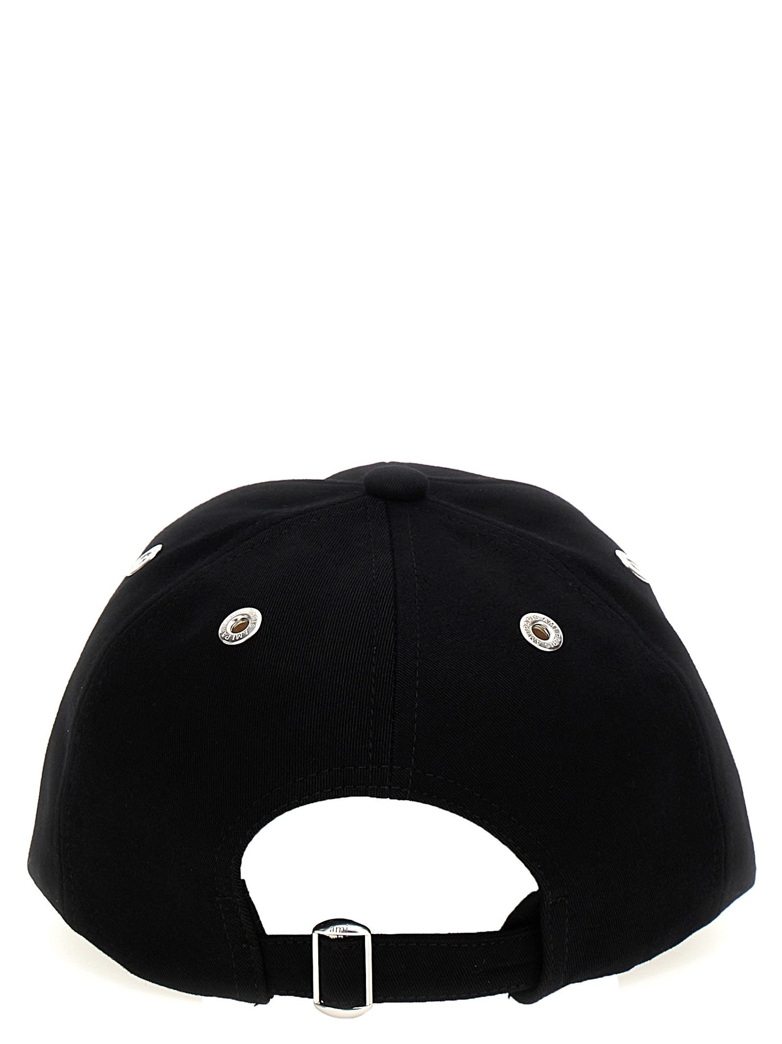 Ami Paris Adc Baseball Cap Black