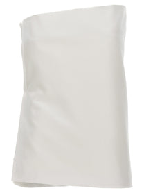 Sportmax Adda Bustier Top White
