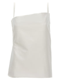 Sportmax Adda Bustier Top White