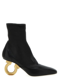 Ferragamo Adhar Ankle Boots Black