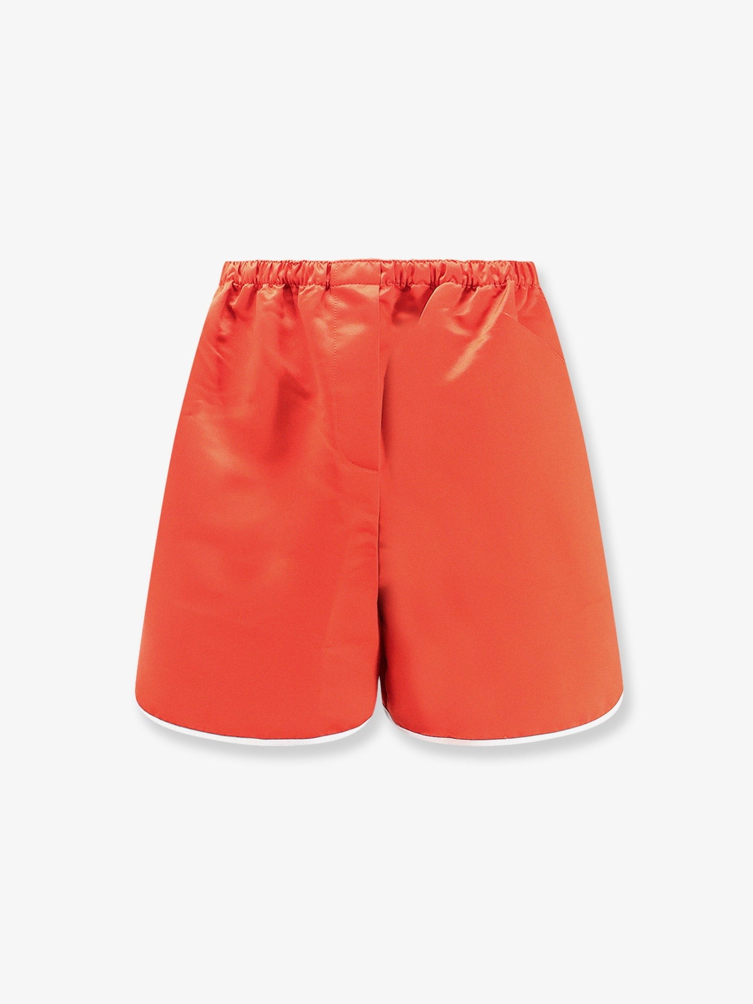 The Frankie Shop Women's Adia Satin Boxer Shorts Red