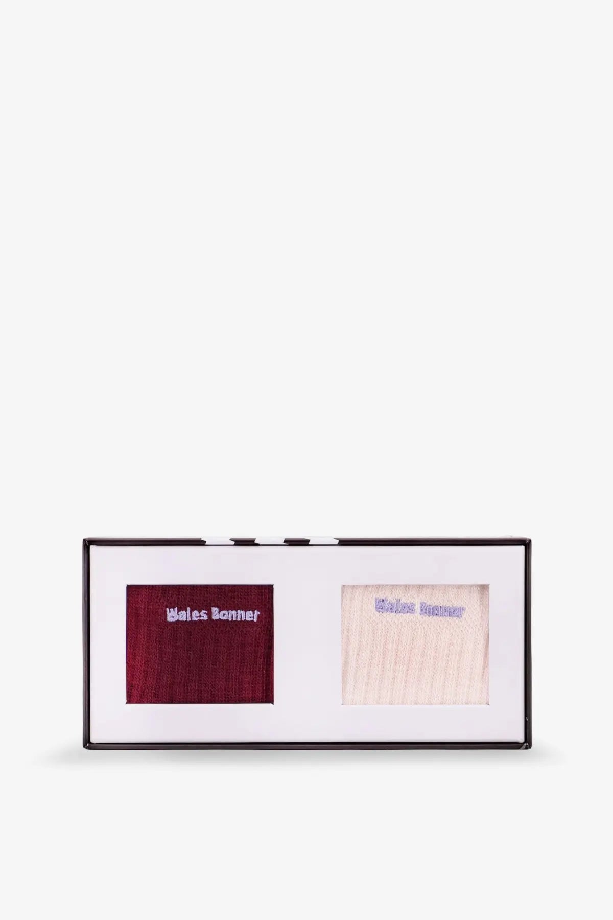 adidas Originals by Wales Bonner Men's Cotton Blend Bipack Socks Brown, view 2