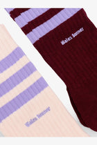 adidas Originals by Wales Bonner Men's Two Pack Cotton Blend Socks Brown, view 2