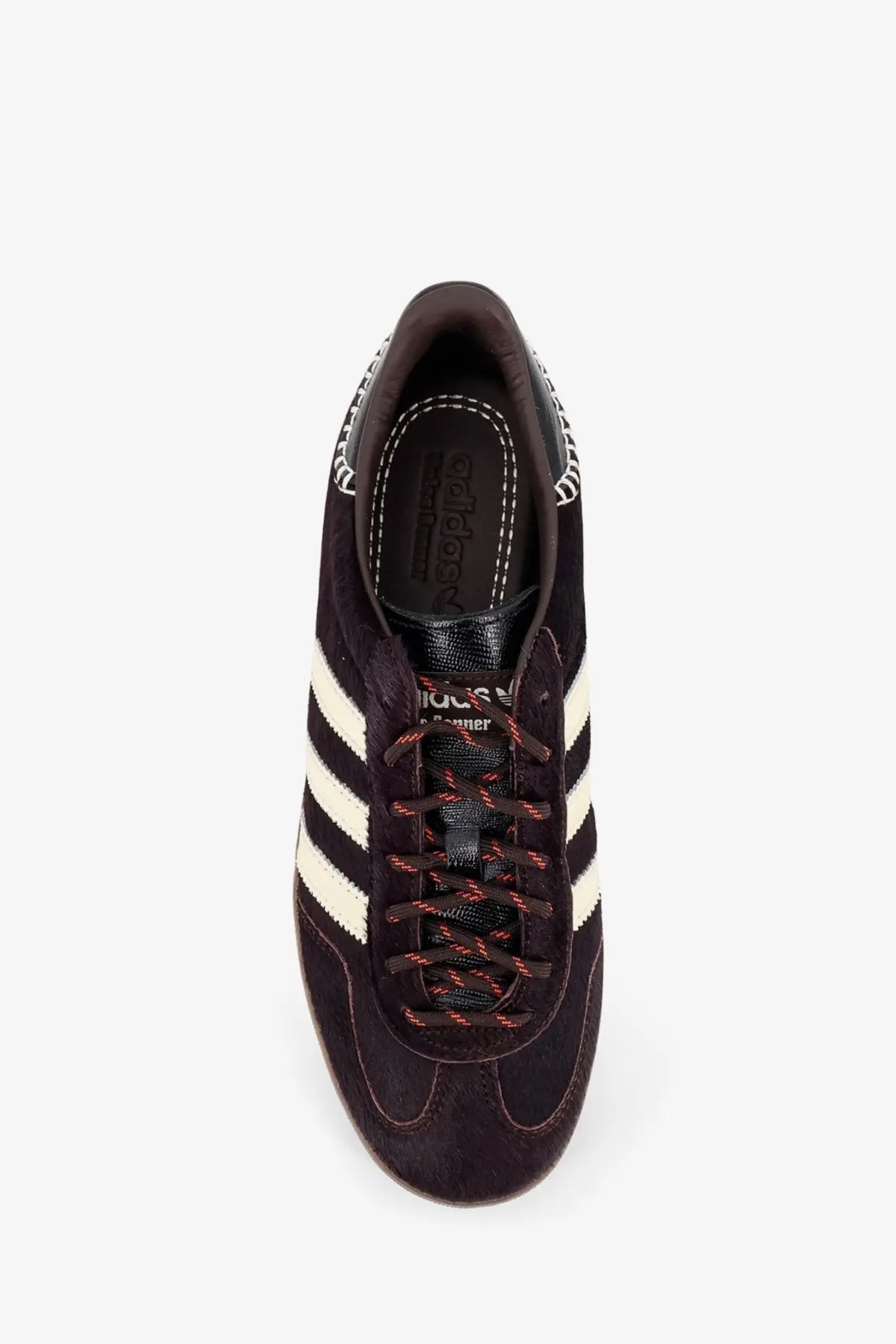 adidas Originals by Wales Bonner Unisex WB Gazelle Pony Pony Skin Sneakers Brown, view 5