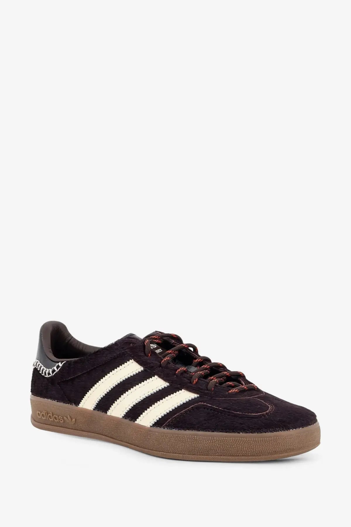 adidas Originals by Wales Bonner Unisex WB Gazelle Pony Pony Skin Sneakers Brown, view 2