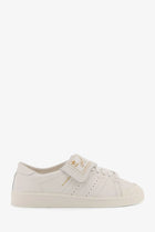 adidas Originals x Willy Chavarria Men's Chavarria Jabbar Low Top Leather Sneakers White