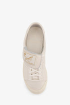 adidas Originals x Willy Chavarria Men's Chavarria Jabbar Low Top Leather Sneakers White, view 5