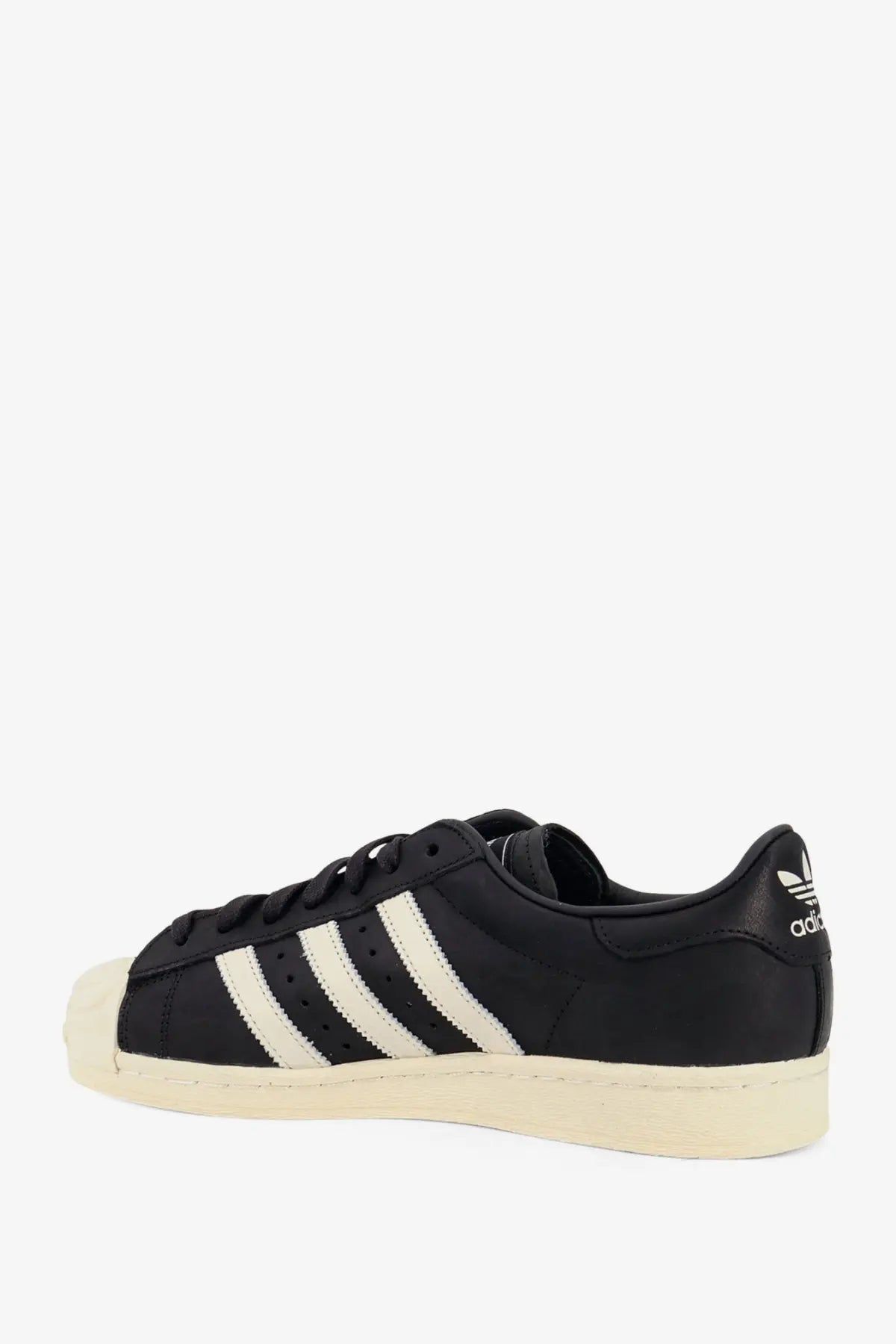 adidas Originals x Willy Chavarria Men's Leather Chavarria Superstar Sneakers Black, view 3