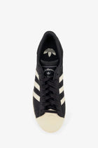 adidas Originals x Willy Chavarria Men's Leather Chavarria Superstar Sneakers Black, view 5