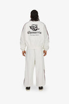 adidas Originals x Willy Chavarria Men's Recycled Nylon Trousers White, view 3