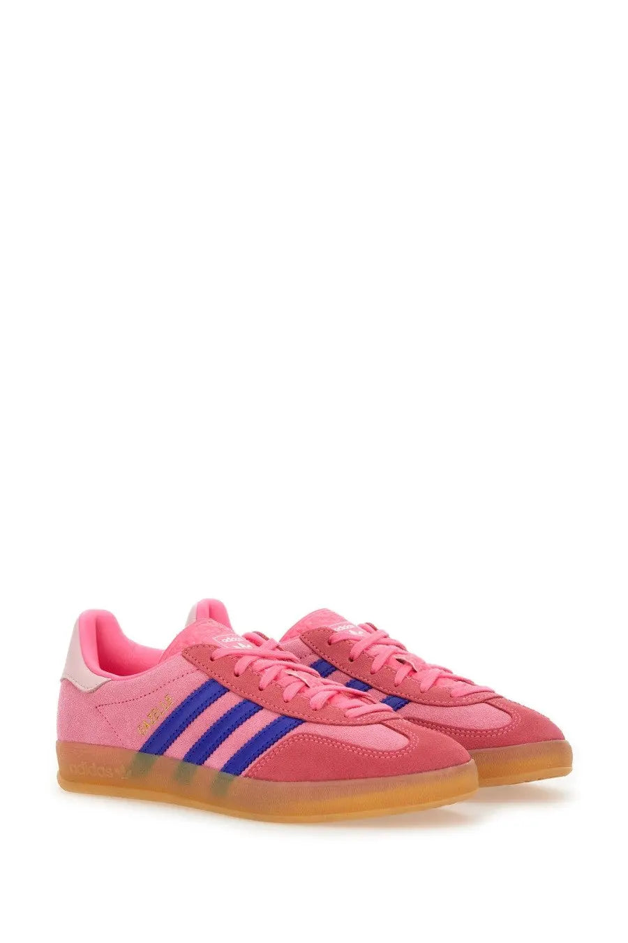 adidas Women's Gazelle Indoor Sneaker Blue, view 2