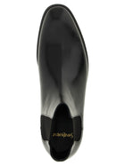 Saint Laurent Adrien Ankle Boots Black, view 4