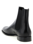 Saint Laurent Adrien Ankle Boots Black, view 3